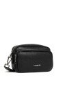 Lancaster 480-062 - CUIR DE VACHETTE - NOI sac trotteur lancaster milano ana sac-porte-travers