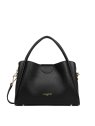 Lancaster 470-84 - CUIR DE VACHETTE - NOIR sac porté main m lancaster ida double sacs-a-mains