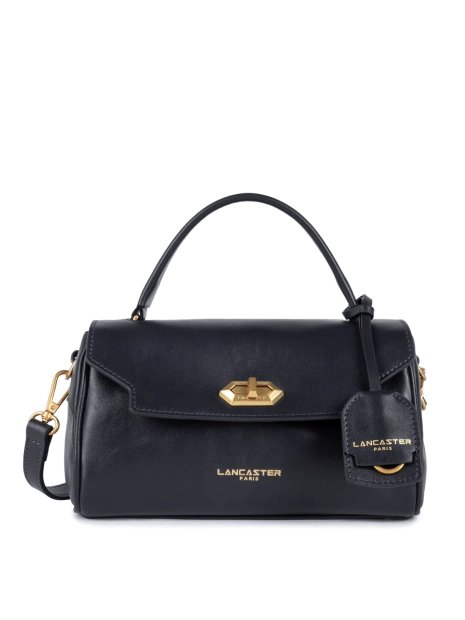 Lancaster 531-073 - CUIR DE VACHETTE - BLE sac porte main mini cartable donna grace lancaster sacs-a-mains