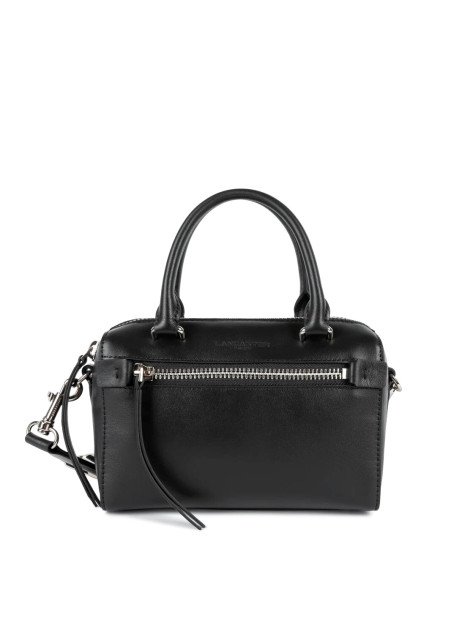 Lancaster 531-055 - CUIR DE VACHETTE - NOI petit sac polochon donna linéa lancaster sac-porte-main