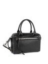 Lancaster 531-055 - CUIR DE VACHETTE - NOI petit sac polochon donna linéa lancaster sac-porte-main