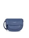 Lancaster 576-001 - CUIR DE VACHETTE - BLE petit sac rabat soft selma sacs-a-mains