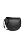 Lancaster 576-004 - CUIR DE VACHETTE - NOI sac bandoulière besace soft selm lancaster sac-porte-travers