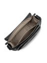 Lancaster 576-002 - CUIR DE VACHETTE - NOI sac bandoulière rabat soft selma lancaster sac-porte-travers