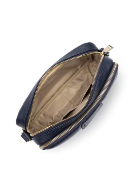 Lancaster 529-71 - CUIR DE VACHETTE - BLEU sac bandoulière lancaster dune Sacs à mains