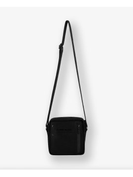 Les Ateliers Foures R125 - COTON ET CUIR - NOIR petite sacoche aristote des ateliers fourès poch.h.zip