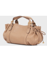 Gerard Darel 18H/428 - CUIR DE MOUTON - SABLE sac porté main 18 heures gérard darel sac-porte-main