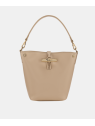 Longchamp 10279HGC - CUIR DE VEAU - RACINE sac seau xs le roseau sleek sacs-a-mains