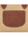 Longchamp 10307HGK - TOILE EFFET PAILLE/CU le panier pliage porté travers xs sacs-a-mains