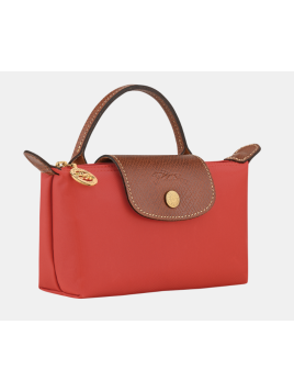 Longchamp 34175089 - TOILE - TOMATE trousse le pliage original longchamp pochette