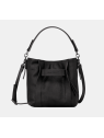 Longchamp 10215HCV - CUIR DE VEAU - NOIR sac bandoulière s longchamp 3d sacs-a-mains