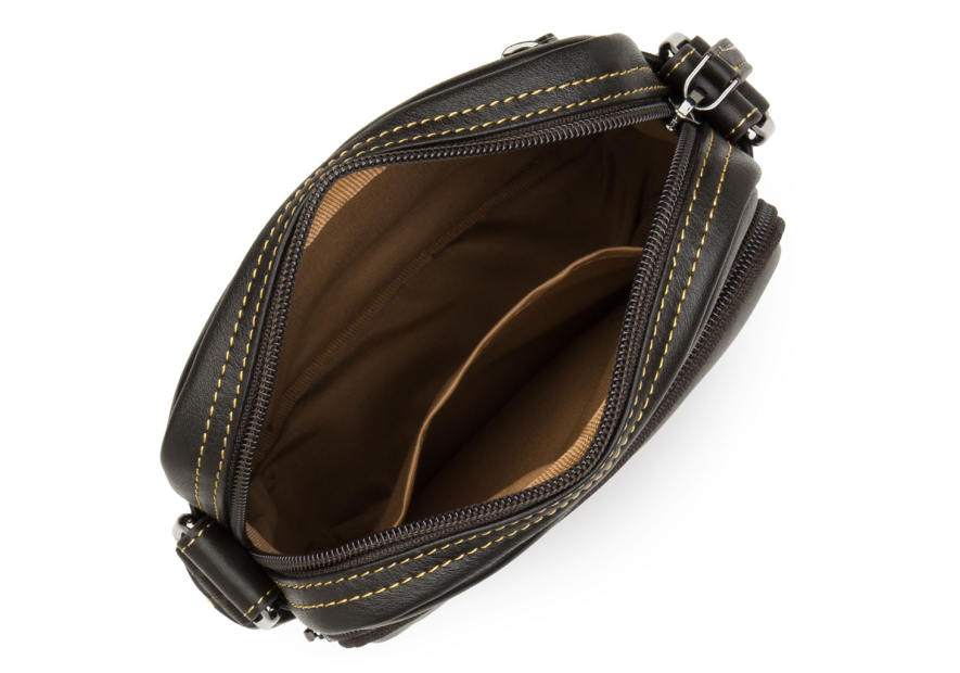 Lancaster 320-10 - CUIR DE VACHETTE - MARR Soft Vintage - Petite sacoche