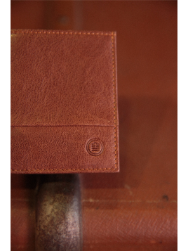 Serge Blanco ANC21064 - CUIR DE BOVIN - COGNA Porte-monnaie/ Porte-billets Anchorage