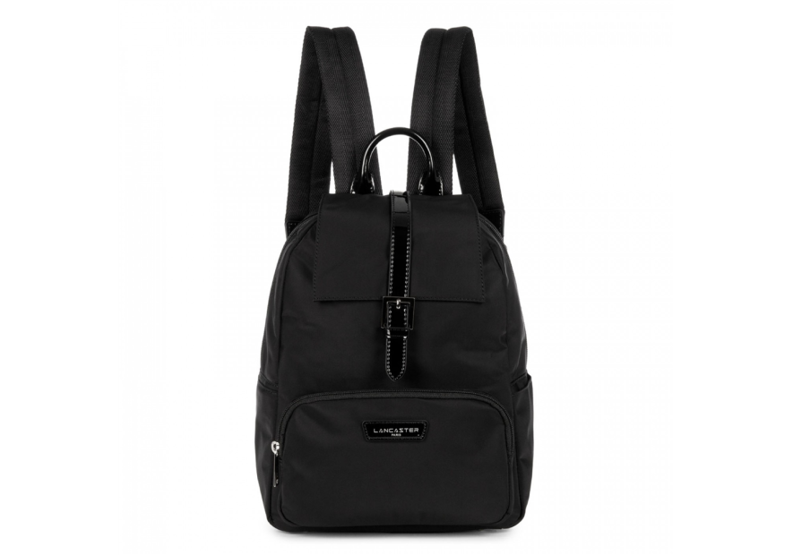 Lancaster 514-86 - NYLON - NOIR Basic Verni - Sac à dos