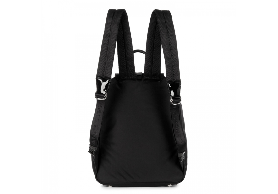 Lancaster 514-86 - NYLON - NOIR Basic Verni - Sac à dos