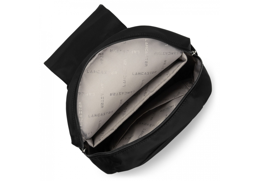 Lancaster 514-86 - NYLON - NOIR Basic Verni - Sac à dos
