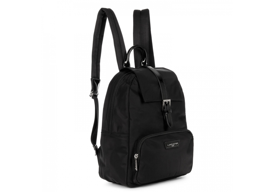 Lancaster 514-86 - NYLON - NOIR Basic Verni - Sac à dos