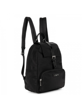 Lancaster 514-86 - NYLON - NOIR Basic Verni - Sac à dos
