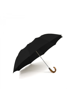 Maison Pierre Vaux 2040 - POLYESTER/TEFLON - NOIR vaux-le chic-parapluie homme pliant auto Petite maroquinerie