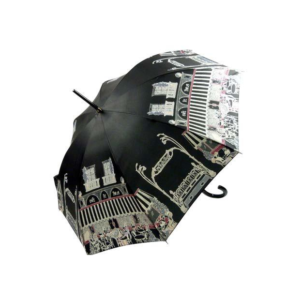 Guy De Jean METRO - POLYESTER - NOIR - 2 guy de jean-metro-parapluie canne Parapluies