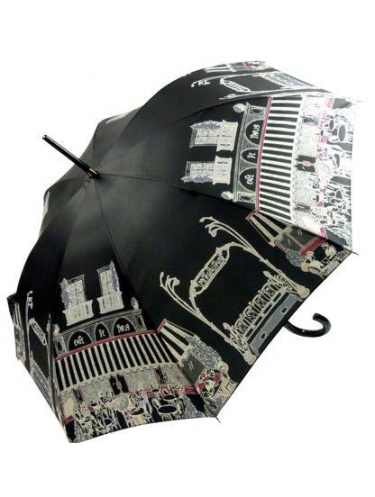 Guy De Jean METRO - POLYESTER - NOIR - 2 guy de jean-metro-parapluie canne parapluies