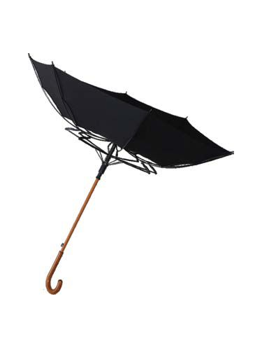 Guy De Jean GDJ MUSTANG - POLYESTER - NOIR - parapluie canne homme mustang parapluies