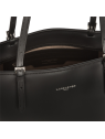 Lancaster 437-08 Constance - Grand Sac Cabas épaule sac-a-main-shopping-toile-ou-cuir