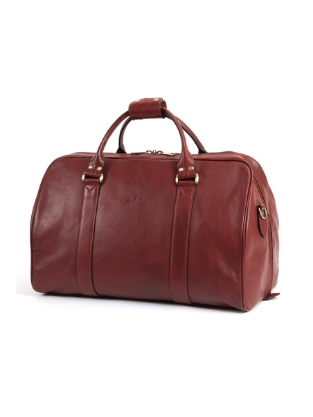 Gerard Henon 5290 - CUIR DE VACHETTE - MARRON Sac de voyage "Classic"