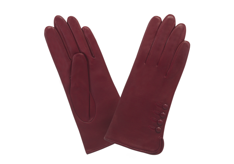 Glove Story 21153ST - CUIR D'AGNEAU - ROUGE glove story 4 boutons tactile gants femme