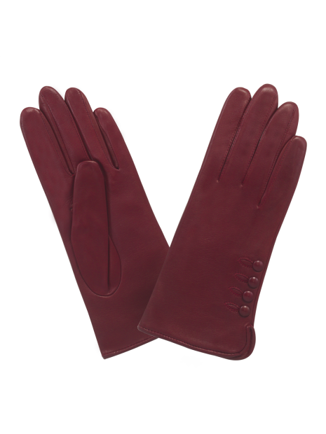 Glove Story 21153ST - CUIR D'AGNEAU - ROUGE glove story 4 boutons tactile gants femme gants-femme
