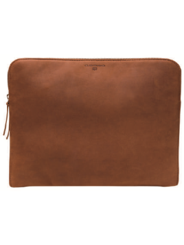 Les Ateliers Foures B875 - CUIR DE VACHETTE - FAUVE Housse ordinateur - Baroudeur