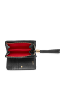 Lancel A11136 - CUIR DE VACHETTE - NOIR Premier Flirt de Lancel - Portefeuille compact pmpb-femme