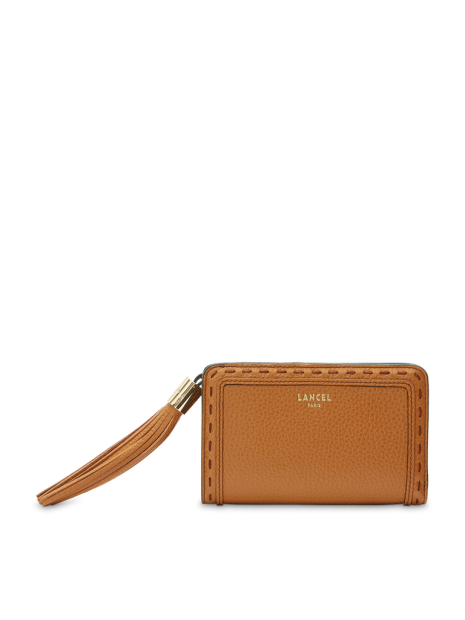 Lancel A11136 - CUIR DE VACHETTE - CAME Premier Flirt de Lancel - Portefeuille compact pmpb-femme