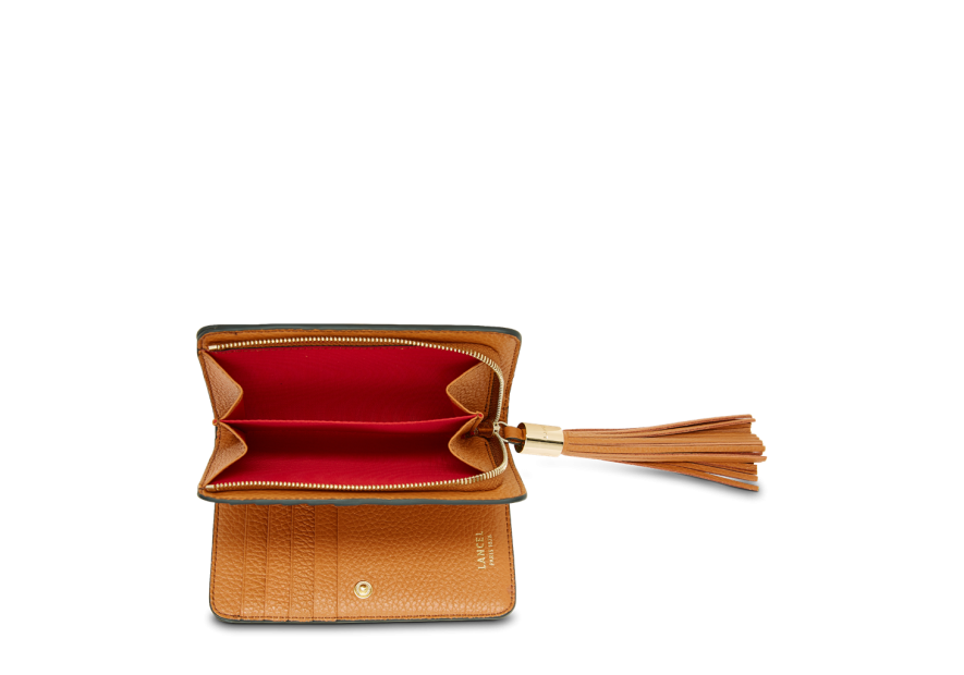 Lancel A11136 - CUIR DE VACHETTE - CAME Premier Flirt de Lancel - Portefeuille compact