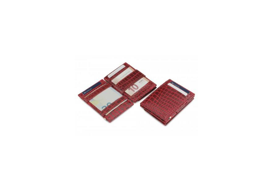 Garzini MW-CP1 - CUIR DE VACHETTE - CROC garzini essential coin pocket