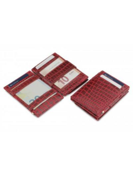 Garzini MW-CP1 - CUIR DE VACHETTE - CROC garzini essential coin pocket
