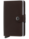 Secrid M - CUIR DE VACHETTE - DARK BROW porte cartes miniwallet original porte-cartes