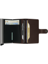 Secrid M - CUIR DE VACHETTE - DARK BROW porte cartes miniwallet original porte-cartes
