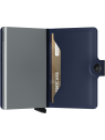Secrid M - CUIR DE VACHETTE - NAVY porte cartes miniwallet original porte-cartes