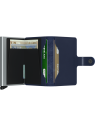 Secrid M - CUIR DE VACHETTE - NAVY porte cartes miniwallet original porte-cartes