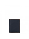 Lancaster 120-12 - CUIR DE VACHETTE - BLEU Soft Vintage Homme - Portefeuille portefeuille-homme