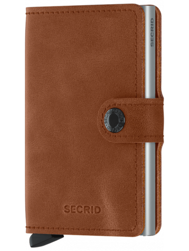 Secrid MV - CUIR DE VACHETTE - COGNAC/S porte cartes mini wallet vintage porte-cartes