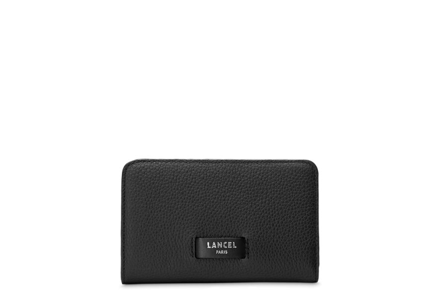 Lancel A11123 - CUIR DE VACHETTE - NOIR Ninon de Lancel - Portefeuille compact