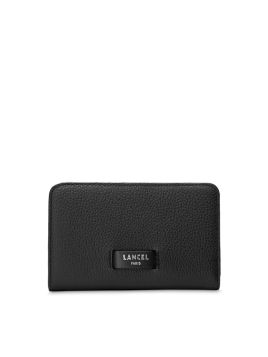 Lancel A11123 - CUIR DE VACHETTE - NOIR Ninon de Lancel - Portefeuille compact