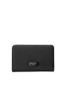 Lancel A11123 - CUIR DE VACHETTE - NOIR Ninon de Lancel - Portefeuille compact pmpb-femme