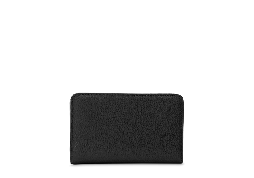 Lancel A11123 - CUIR DE VACHETTE - NOIR Ninon de Lancel - Portefeuille compact