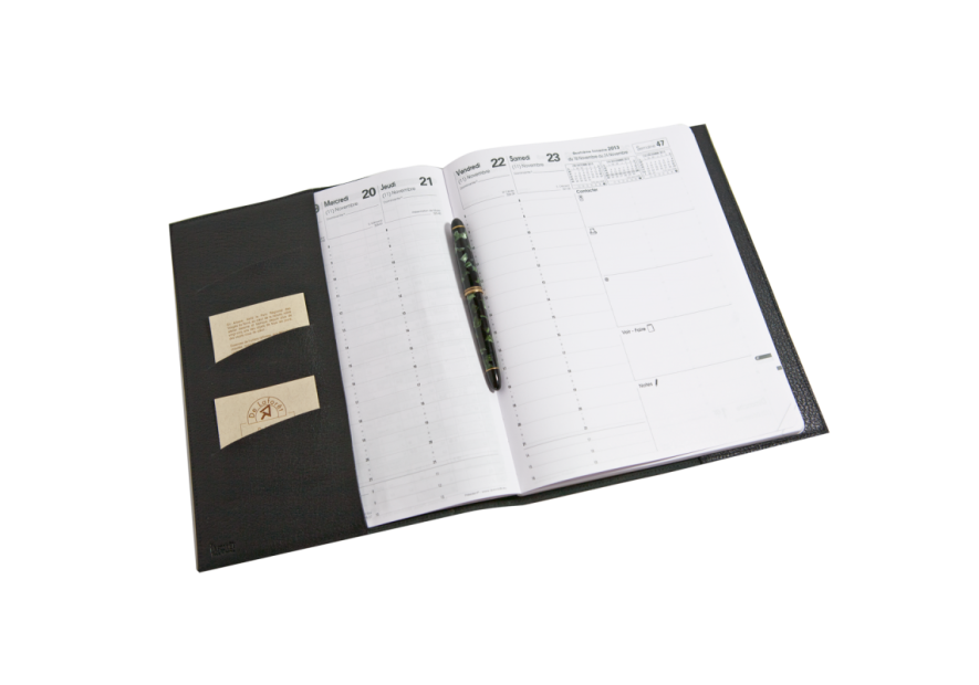 Atelier de la forêt 29-33 agenda bureau président Sous-main