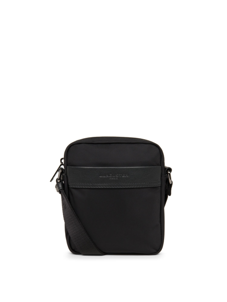 Lancaster 304-01 - NYLON ET CUIR - NOIR Basic & Sport Men - Petite sacoche sacoche-homme