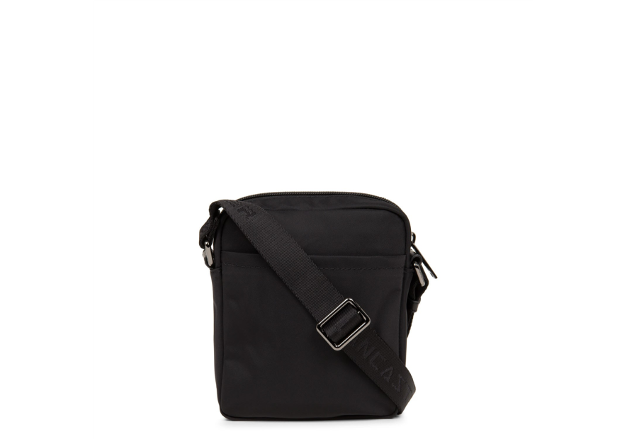 Lancaster 304-01 - NYLON ET CUIR - NOIR Basic & Sport Men - Petite sacoche