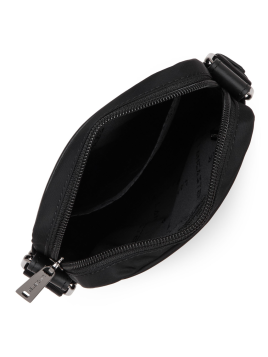 Lancaster 304-01 - NYLON ET CUIR - NOIR Basic & Sport Men - Petite sacoche